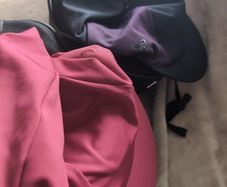 horse riding helmet cover