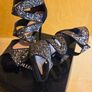 Gold encrusted heels by Wallis UK, size 7 Image 3