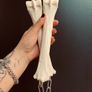 1 Nunchucks made from horse leg bones and chains Image 2