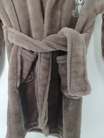 Baby Boy Bear Dressing Gown Age 18-24 months