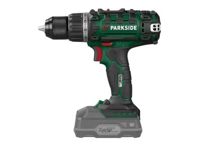 Parkside 20V Cordless Drill Driver - Bare Unit Without Battery & Charger