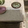 : Rare 19th Century George Jones Majolica Oval Lidded Box / Dish with Sleeping Calf Finial Image 4