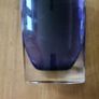 Flat vase Polish artistic glassworks " Krosno" Image 5