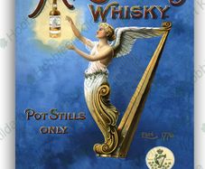 Mc Connell's Irish whiskey metal sign mancave wall sign