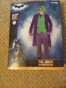 Halloween mens Dark Knight Joker Outfit