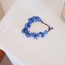 Bracelet with Blue Beads Image 4