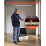 Pipe Water Leak Detector for Indoors, 1Hz-10000Hz, LCD Touchscreen Plumbing Water Leakage Detection Locator with Horizontal & Vertical Sensors, Headphones, 8GB SD Card & Carry Case Image 5