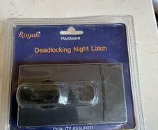 Deadlocking  Night Latch.