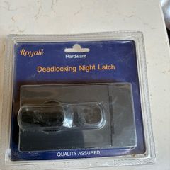 Deadlocking  Night Latch.