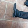 Bally Black Vintage All Leather Boots 39 Image 5