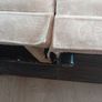 Damask Vintage 90's 3 Seater recliner sofa Image 5