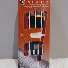 New Sheaffer Classic Calligraphy Mini Kit Fountain Pen Set