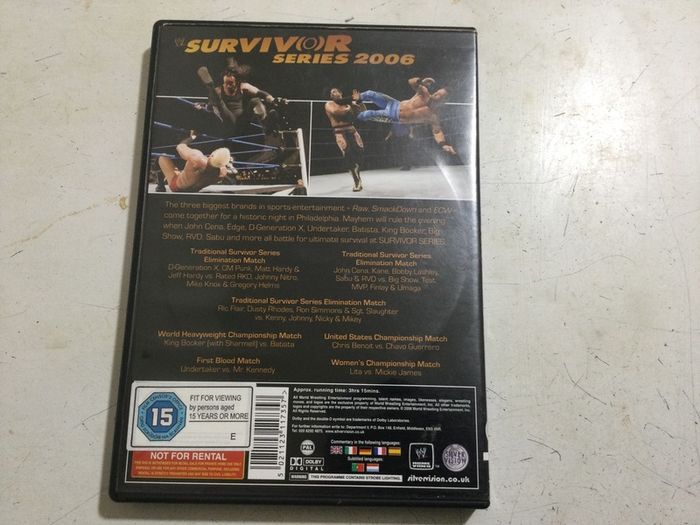 Dvd Wwe