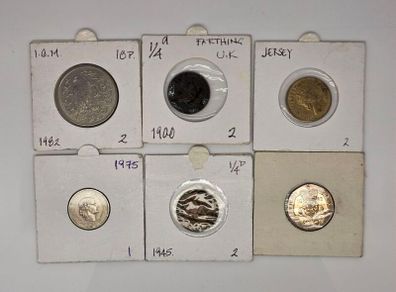 Mixed Country and Condition Coin Bulk lot