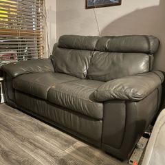 leather sofa
