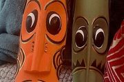 Maru African Wall Masks
