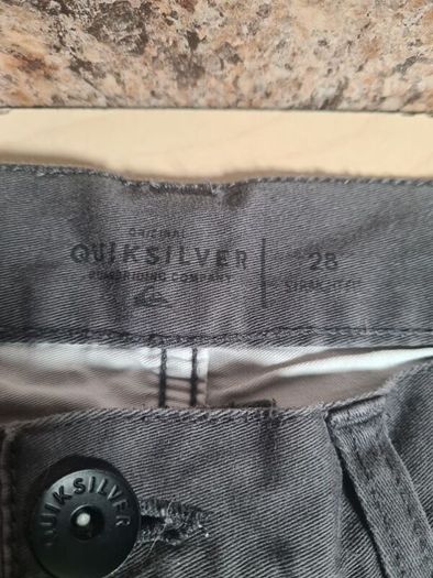 Quiksilver Denim Shorts Size W 28 Straight Leg