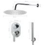 Shower System Stainless Steel 201 Silver Image 6