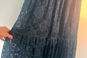 Whistles navy lace dress