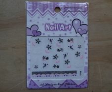 Nail stickers brand new snowflakes christmas