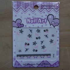 Nail stickers brand new snowflakes christmas