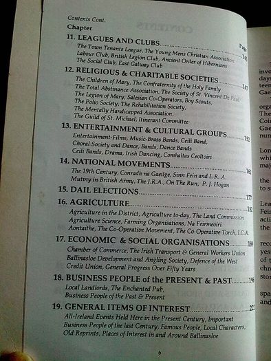Ballinasloe inniu agus inne Ireland Irish Co. Galway local history