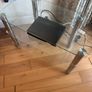 glass tv stand Image 3