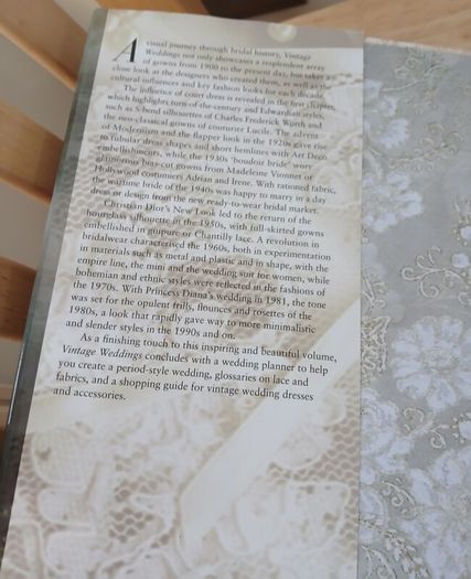 Vintage Weddings One Hundred Years of Bridal Fashion and Style Marnie Fogg Hardback