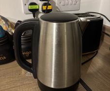 Metal kettle up for sale