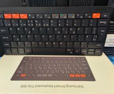 Original Samsung Smart Keyboard Trio 500 Universal Wireless Bluetooth Keyboard Black (New Open Box)