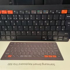 Original Samsung Smart Keyboard Trio 500 Universal Wireless Bluetooth Keyboard Black (New Open Box)