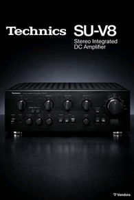 Regarded As Technics Greatest ever Integrated Amplifier Technics SU-V8 Class A beast mega Rare fully Serviced