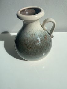Vintage west German pottery vase no 495-16