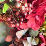 New bespoke XXL autumnal mulberry cascading wreath Image 8