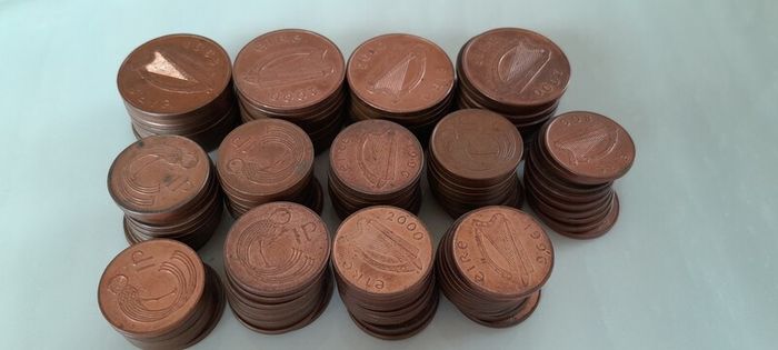 Ireland coins 366 in total Pre decimal and Decimal Read description Registered post included