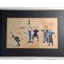 Chinese Watercolour on Pith Paper - Versions of Punishment #2 Image 2