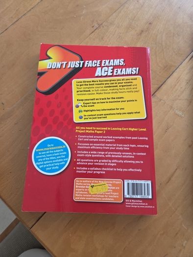 Less Stress more success Maths leaving cert higher level paper 2