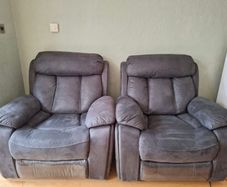 Set of Recliner Armchairs
