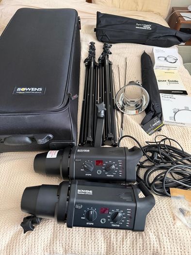 Bowens Gemini Gm500R Pulsar Two Headed Studio Kit