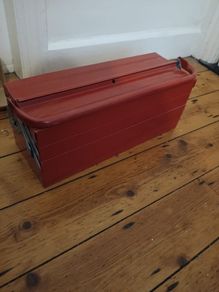 Metal Cantilever Toolbox & tools