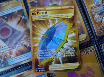 Big Parasol ! Secret Rare ! from Darkness Ablaze Set ! 2020 ! Pokemon Card !