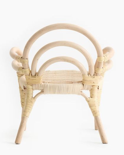 Children's Rattan Lounge Chair