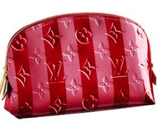 Louis Vuitton Cosmetic Pouch Pm Rayures Pomme D'amour Rare