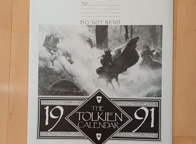 JRR TOLKIEN Six Vintage Calenders