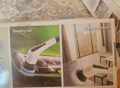 Leebein 8 in 1 electric cleaning brush.