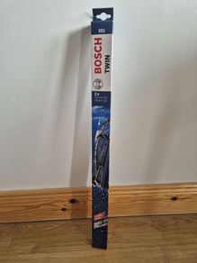 bosch wiper blades - model 551 - dacia sandero logan