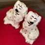 Antique Staffordshire Dogs miniature Pair Image 4