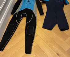 2 wetsuits