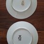 Antique pair of  Limogues ceramic plates Image 7