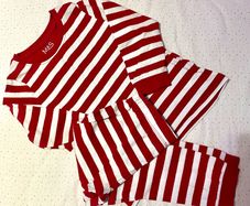 M&S Candy cane Christmas PJs (3-4Y)